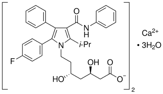 图片 阿托伐他汀钙三水合物 [阿伐他汀钙]，Atorvastatin Calcium；≥98%
