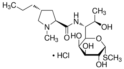 图片 林可霉素盐酸盐 [盐酸林可霉素]，Lincomycin hydrochloride；BioReagent, suitable for cell culture, 800-900 units per mg