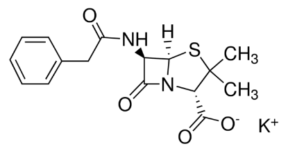 图片 青霉素G钾盐，Penicillin G potassium salt；powder, BioReagent, suitable for cell culture, potency: 1440-1680 units/mg