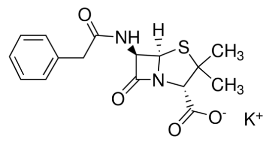 图片 青霉素G钾盐，Penicillin G potassium salt；powder, BioReagent, suitable for cell culture, potency: 1440-1680 units/mg