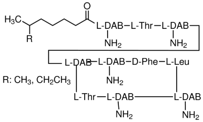 图片 多粘菌素B硫酸盐，Polymyxin B sulfate salt；≥6,000 USP units per mg