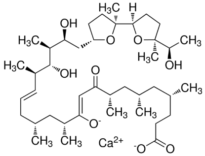 图片 钙离子霉素 [罗红霉素钙盐]，Ionomycin calcium salt from Streptomyces conglobatus；powder, ≥98% (HPLC)