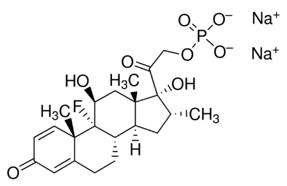 图片 地塞米松-21-磷酸二钠盐 [地塞米松磷酸钠]，Dexamethasone 21-phosphate disodium salt；≥98%