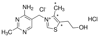 图片 盐酸硫胺 [维生素B1盐酸盐]，Thiamine hydrochloride；BioReagent, suitable for cell culture, suitable for insect cell culture, suitable for plant cell culture, ≥99.0%