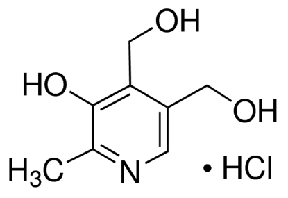 图片 吡哆醇盐酸盐 [维生素B6盐酸盐]，Pyridoxine hydrochloride [PN HCl, VB6 HCl]；≥98% (HPLC)