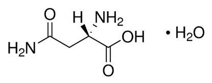 图片 L-天冬酰胺一水合物，L-Asparagine monohydrate；≥99% (TLC)