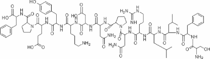 图片 凝血酶受体激动剂 [TRAP]，Ser-Phe-Leu-Leu-Arg-Asn-Pro-Asn-Asp-Lys-Tyr-Glu-Pro-Phe；≥97% (HPLC)