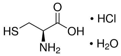图片 L-半胱氨酸盐酸盐一水合物，L-Cysteine hydrochloride monohydrate [LCHCMH]；BioUltra, ≥99.0% (RT)