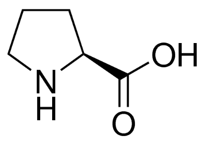 图片 L-脯氨酸，L-Proline；from non-animal source, meets EP, USP testing specifications, suitable for cell culture, 98.5-101.0%