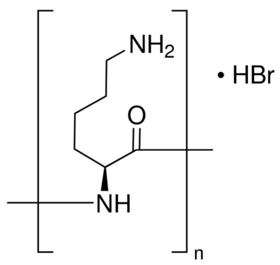 图片 多聚-L-赖氨酸氢溴酸盐 [多聚赖氨酸]，Poly-L-lysine hydrobromide；mol wt 150,000-300,000
