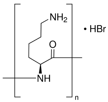 图片 多聚-L-赖氨酸氢溴酸盐 [多聚赖氨酸]，Poly-L-lysine hydrobromide；mol wt 30,000-70,000