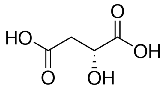 图片 D-(+)-苹果酸，D-(+)-Malic acid；unnatural form, ≥97.0% (T)