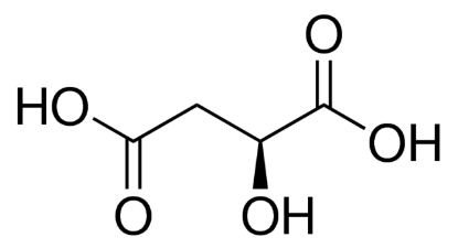 图片 L-苹果酸，L-(−)-Malic acid；BioReagent, suitable for cell culture, suitable for insect cell culture, ≥95% (titration)