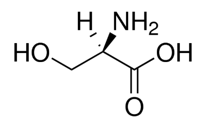 图片 D-丝氨酸，D-Serine；≥98% (TLC)