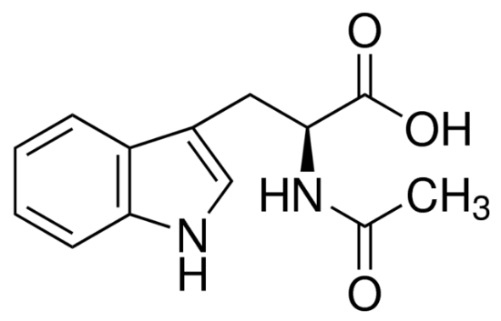 图片 N-乙酰-L-色氨酸，N-Acetyl-L-tryptophan [NAT, Ac-Trp-OH]；≥99%