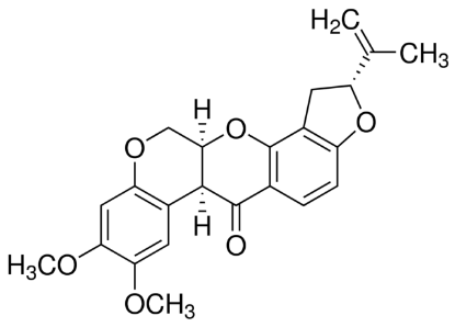 图片 鱼藤酮，Rotenone；≥95%