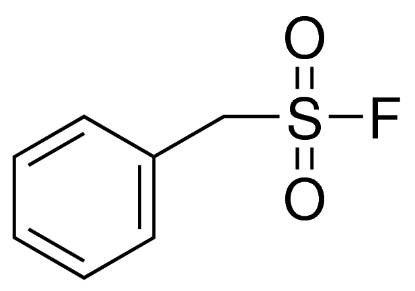 图片 苯甲基磺酰氟 [苯甲磺酰氟]，Phenylmethanesulfonyl fluoride [PMSF]；≥98.5% (GC)