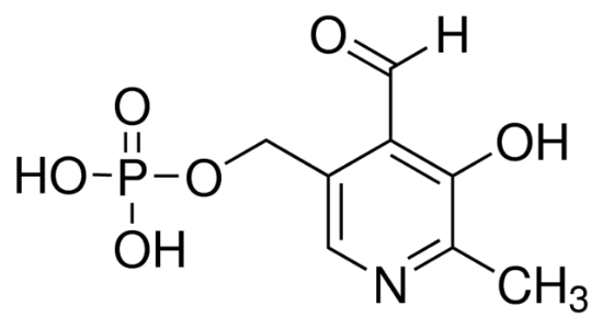 图片 吡哆醛5'-磷酸盐水合物 [5'-磷酸吡哆醛, PLP]，Pyridoxal 5′-phosphate hydrate；≥98%