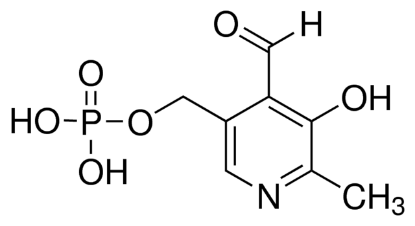图片 吡哆醛5'-磷酸盐水合物 [5'-磷酸吡哆醛, PLP]，Pyridoxal 5′-phosphate hydrate；powder, BioReagent, suitable for cell culture, ≥98%