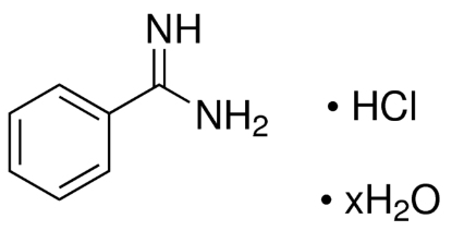 图片 苯甲脒盐酸盐水合物 [苄脒盐酸盐]，Benzamidine hydrochloride hydrate；≥99%