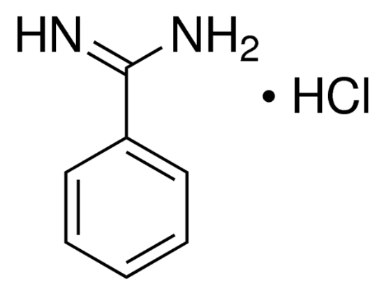 图片 苯甲脒盐酸盐 [苄脒盐酸盐]，Benzamidine hydrochloride；99%