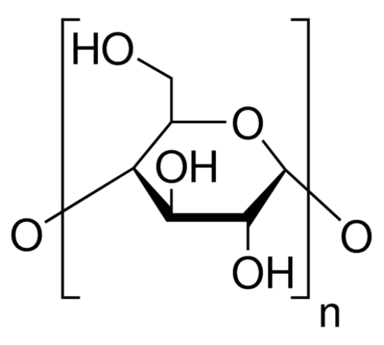 图片 直链淀粉来源于马铃薯，Amylose from potato；used as amylase substrate