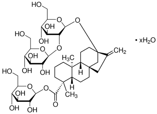 图片 甜叶菊甙元 [甜菊苷, 甜菊糖, 斯替维苷]，Stevioside hydrate；≥98% (HPLC)