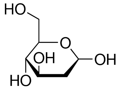 图片 D-2-脱氧葡萄糖 [2-脱氧-D-葡萄糖]，2-Deoxy-D-glucose [2-DG]；≥98% (GC), crystalline