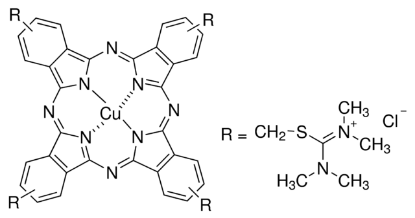 图片 阿尔新蓝8GX [阿利新蓝8GX]，Alcian Blue 8GX；certified by the Biological Stain Commission