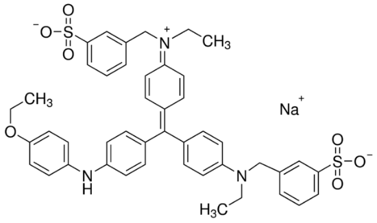 图片 考马斯亮蓝R250 [酸性蓝83, BBR]，Brilliant Blue R250；for microscopy