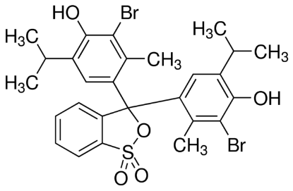 图片 溴百里酚蓝 [溴麝香草酚蓝]，Bromothymol Blue [BTB]；ACS reagent, Dye content 95%