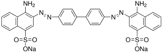 图片 刚果红 [直接红28]，Congo Red；certified by the Biological Stain Commission, BioXtra, Dye content, ≥85%