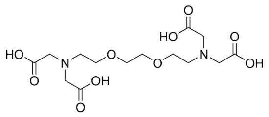 图片 乙二醇-双(2-氨基乙基醚)-N,N,N′,N′-四乙酸，Ethylene glycol-bis(2-aminoethylether)-N,N,N′,N′-tetraacetic acid [EGTA]；≥97.0%