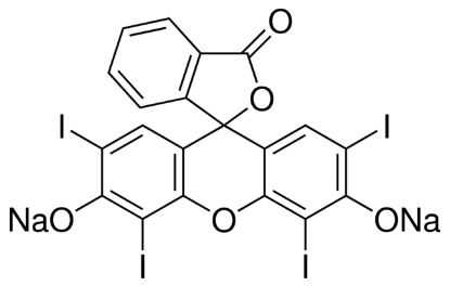 图片 四碘荧光素钠盐 [赤藓红B, 曙红B]，Erythrosin B；certified by the Biological Stain Commission, Dye content 90%