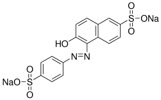 图片 日落黄FCF [食品黄3]，Sunset Yellow FCF；Dye content 90%