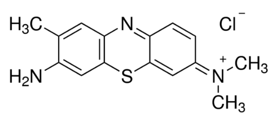 图片 甲苯胺蓝O，Toluidine Blue O [TBO]；Technical grade, Dye content, ~80%