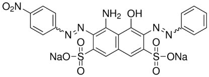 图片 萘酚蓝黑 [氨基黑10B]，Naphthol Blue Black [NBB]；BioReagent, suitable for electrophoresis, Dye content, ~85%