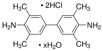 图片 3,3′,5,5′-四甲基联苯胺二盐酸盐水合物 [TMB二盐酸盐]，3,3′,5,5′-Tetramethylbenzidine dihydrochloride hydrate；≥98.0% (calc. on dry substance, AT)