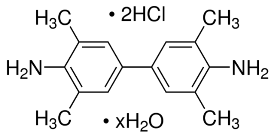 图片 3,3′,5,5′-四甲基联苯胺二盐酸盐水合物 [TMB二盐酸盐]，3,3′,5,5′-Tetramethylbenzidine dihydrochloride hydrate；≥98.0% (calc. on dry substance, AT)