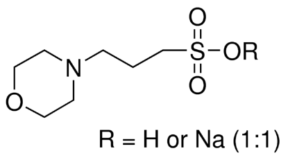 图片 MOPS半钠盐，MOPS hemisodium salt；≥99% (titration)