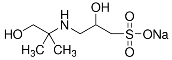 图片 奎诺二甲基丙烯酯钠盐 [AMPSO钠盐]，AMPSO sodium salt；crystalline powder, ≥98%