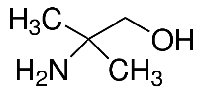 图片 2-氨基-2-甲基-1-丙醇，2-Amino-2-methyl-1-propanol [AMP]；~5% Water, technical grade, 90%