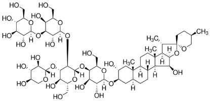 图片 毛地黄皂苷，Digitonin [Digitin]；~50% (TLC)