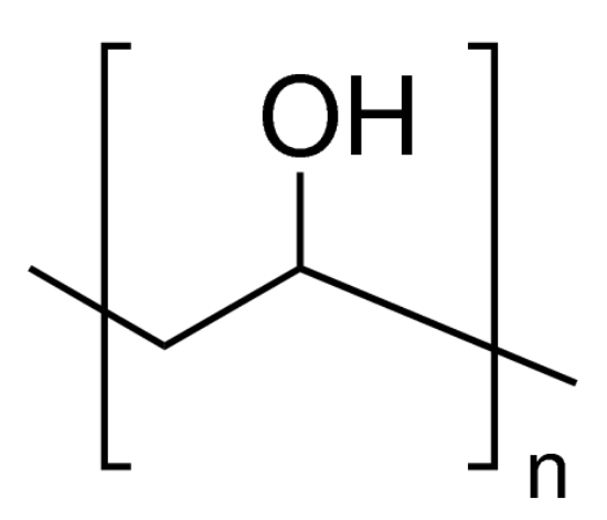 图片 聚乙烯醇 [PVA]，Poly(vinyl alcohol)；87-90% hydrolyzed, average mol wt 30,000-70,000