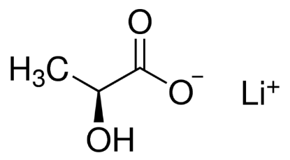 图片 L-乳酸锂盐，Lithium L-lactate；≥98% (titration)
