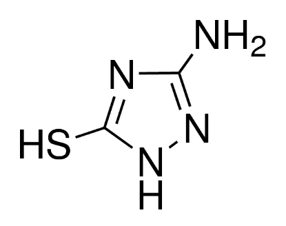图片 3-氨基-1,2,4-三唑-5-硫醇，3-Amino-1,2,4-triazole-5-thiol [ATT]；95%
