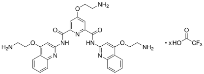 图片 比利多斯塔汀，Pyridostatin trifluoroacetate salt [RR82]；≥98% (HPLC)