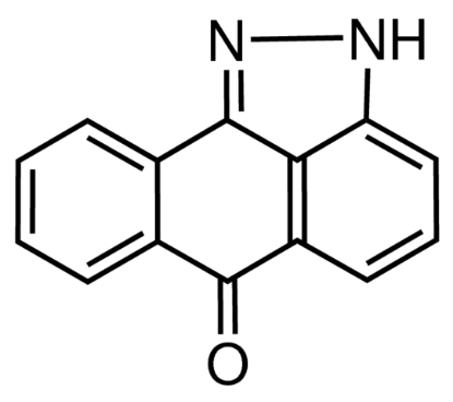 图片 1,9-吡唑蒽酮 [JNK抑制剂 II]，SP600125；≥98% (HPLC)