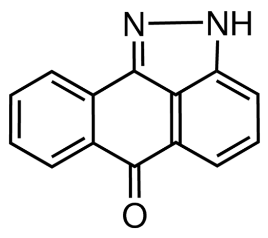 图片 1,9-吡唑蒽酮 [JNK抑制剂 II]，SP600125；≥98% (HPLC)
