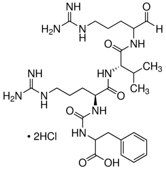 图片 抗蛋白酶素二盐酸盐来源于微生物 [抗痛素二盐酸盐]，Antipain dihydrochloride from microbial source；protease inhibitor